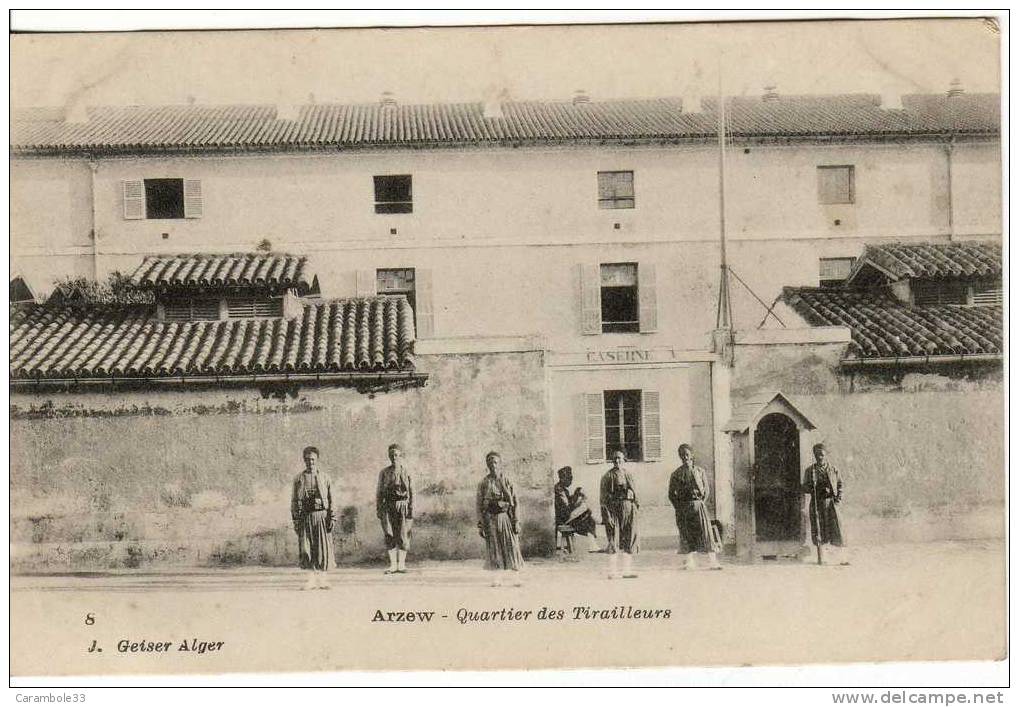 CPA   ARZEW   Quartier des Tirailleurs     Y5/856