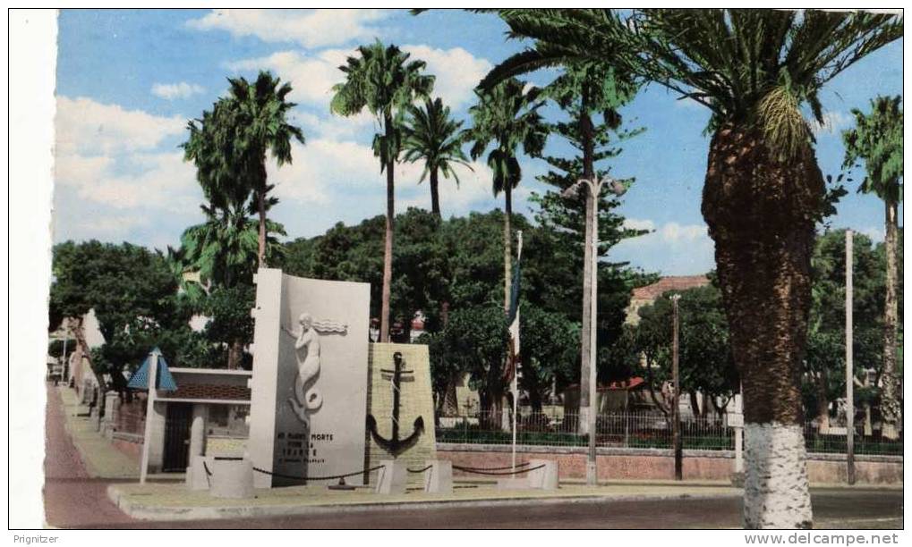 ALGERIE / ALGERIEN    Arzew  ( Oran ) Monument des Marins