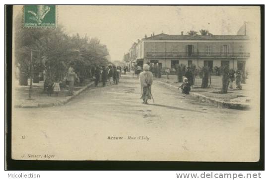 ALGERIE ARZEW /           Rue d'Isly       /