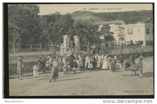 ALGERIE ARZEW /           Jardin public       /