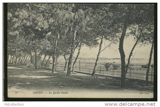 ALGERIE ARZEW /           jardin public       /