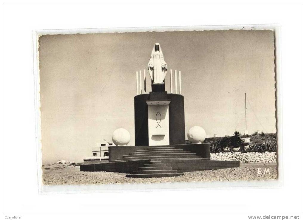 ALGERIE Arzew Vierge, Notre Dame de la Mer, ed Combi, CPSM 9x14, 195?