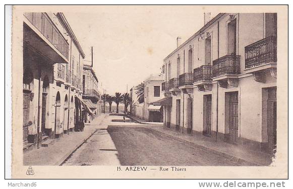 ALGERIE.ARZEW.RUE THIERS