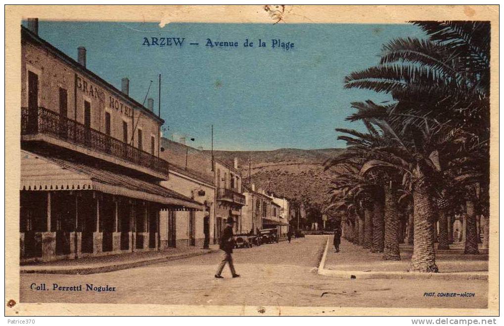 ALGERIE ARZEW - Avenue de la plage