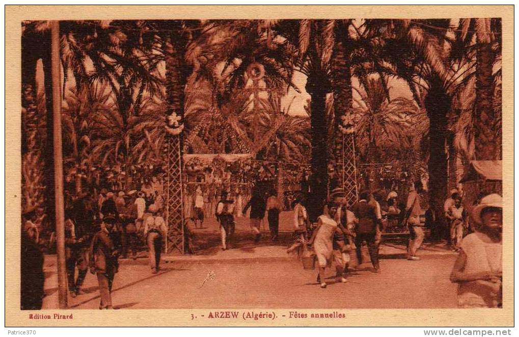 ALGERIE ARZEW - Fêtes annuelles
