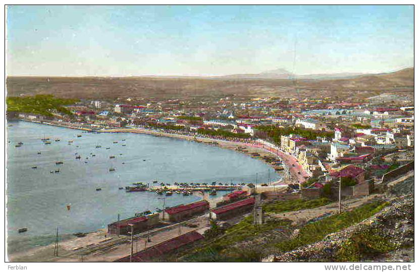 AFRIQUE. ALGERIE. ARZEW. Vue Générale. Carte Dentelée.