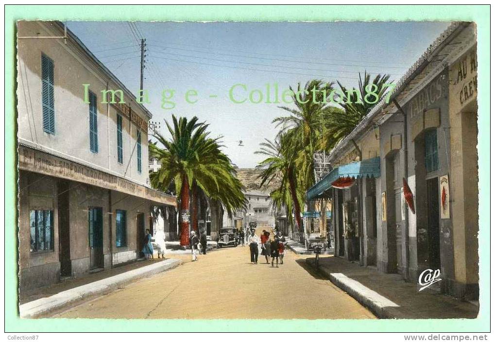 AFRIQUE du NORD - ALGERIE - ARZEW - RUE PRINCIPALE - COMMERCES