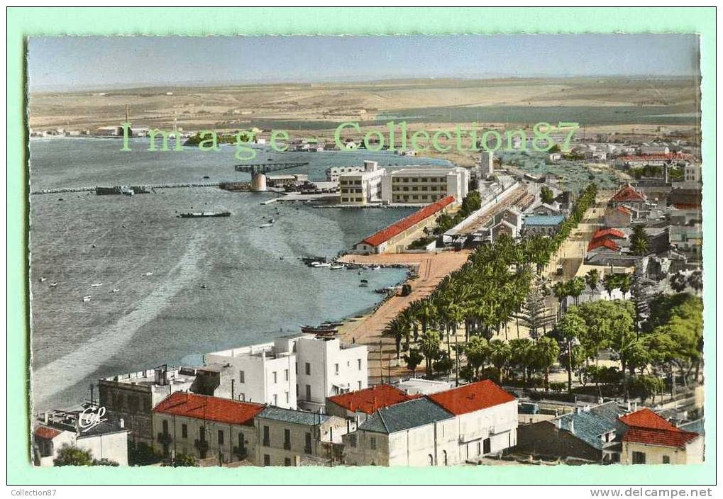 AFRIQUE du NORD - ALGERIE - ARZEW - VUE GENERALE - LES QUAIS du PORT