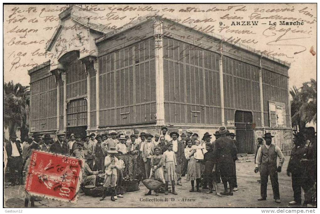 ALGERIE       ARZEW    le marché