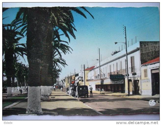 Arzew 13 l Esplanade Hotel des bains citroen 2cv palmiers Palms