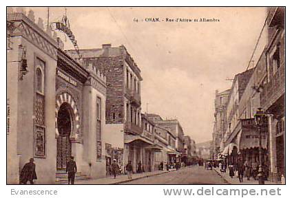 ORAN  RUE D ARZEW ET ALHAMBRA  REF7818