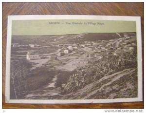 ARZEW - vue générale du village nègre