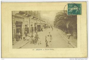 -  ALGERIE - ARZEW - PLACE D'ISLY -