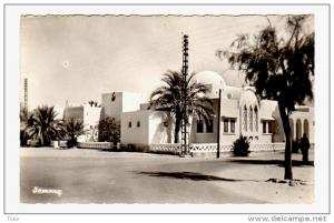 CPSM EL GOLEA  Ecole, Batiments Edifices publics, Edit. Addoun Benamara , Etoile du Sud , Algerie