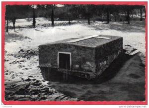 CPSM ALGERIE EL GOLEA tombe du PERE CHARLES DE FOUCAULD   * format CPMl