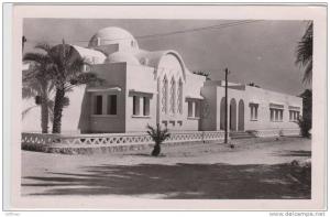 EL GOLEA ECOLE DE FILLES TISSAGE ET CLASSES CPSM 9X14 1954