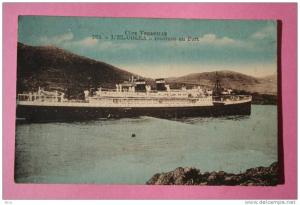 bq5.a- CPA Paquebot EL GOLEA Compagnie de Navigation Mixte Touache