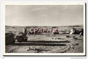 CPM Militaria El Golea Dans les campements eloignes faibles et m