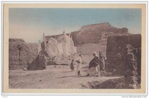 cpa Algerie Dept Constantine El Goléa Le Vieux Ksar et le Marabout