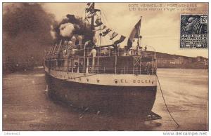 L EL GOLEA .... A PORT VENDRES .... COURRIER D ALGER ...