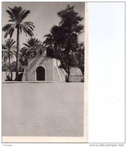 EL GOLEA - Façade de l´église, restaurée en 1948