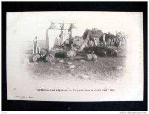 H 270) Algérie - Extreme Sud Algérien - Un puits dans le désert d'El Goléa - FP - non viaggiata