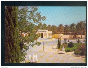 CPSM - Algérie - EL GOLEA - La Poste ( animée beau timbre )