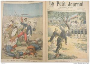 Petit Journal N°314 22/11/1896MADAGASCAR execution a TANANARIVE/EL-GOLEA mort du lieutenant COLLOT