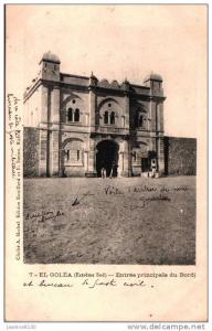 EL -GOLEA  - Entrée principale du  Bordj