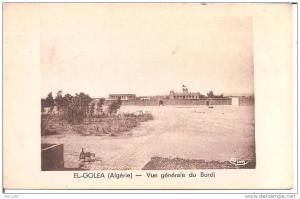 EL - GOLEA .. VUE GENERALE DU BORDJ