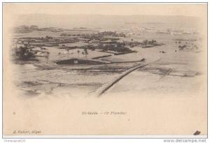 CPA ALGERIE EL GOLEA Panorama Série Geiser n°8 1904