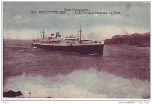 PORT VENDRES_ L'El Goléa   rentrant au Port