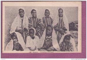 1 cpa SAHARA . ORPHELINES D'EL GOLEA.