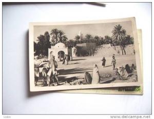 Algeria Algerije El Golea Place Marché