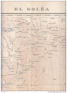 CARTE AFRIQUE AU  1/500 000 Eme Flle  NH 31 N O EL GOLEA ALGERIE