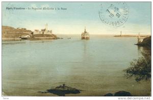 Port-Vendres - Le Paquebot El-Goléa à la Passe -1931  ( voir verso )