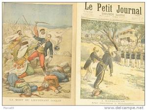 Petit Journal N°314 22/11/1896MADAGASCAR execution a TANANARIVE/EL-GOLEA mort du lieutenant COLLOT