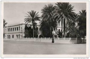 El Golea. Vue générale de l'Hôtel S.A.T.T. (Ancien Cercle des Officiers)