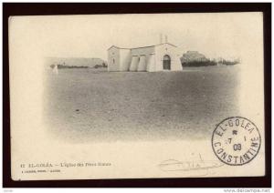 Cpa d´ Algérie El Goléa L' Eglise des pères Blancs Std10