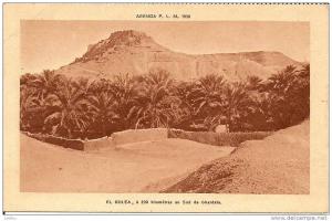 CPSM de EL GOLEA Agérie édition agenda P.L.M. 1930 VOIR SCAN