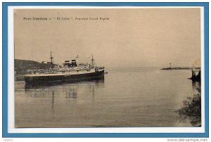 66 - PORT VENDRES --    El Goléa , Paquebot grand raoide
