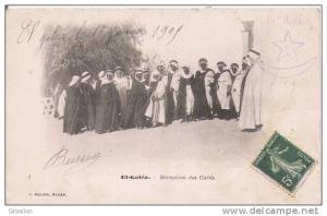 EL GOLEA 4 RECEPTION DES CAIDS 1909 (BELLE ANIMATION)