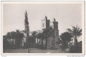 ALGERIE - EL GOLEA - CPSM glacée. Eglise Saint Jospeh construite près de la tombe du Père Foucauld. Bon état