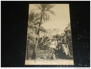 MISSIONS DES PERES BLANCS - SAHARA - EL GOLEA - UN COIN DE L'OASIS - AFRIQUE ALGERIE