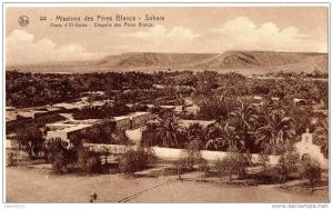 AFRIQUE SAHARA  Missions des Pères Blancs - Oasis d´El-Goléa - Chapelle des Pères Blancs