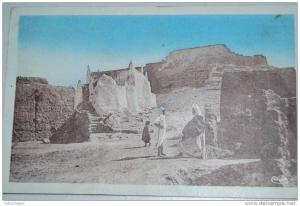 cpa EL GOLEA  le vieux ksar et le marabout