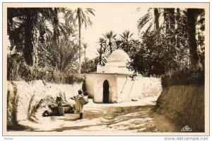 AFRIQUE. ALGERIE. EL GOLEA. Vue sur un Marabout.
