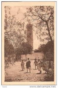 ALGERIE - EL GOLEA Mosquée et animation ph R. Prouho