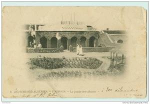 TIMIMOUN - La Popote des Officiers - animée - expéd ajoute  à 300kms au Sud d´El-Goléa