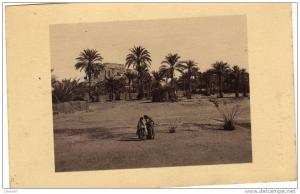 CPA    ALGERIE     EL GOLEA       ANIMEE  DEUX FEMMES